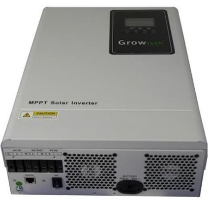 Growtech 5.5KW 48v Mppt Hybrid Solar Inverter 100A 120V-450VDC