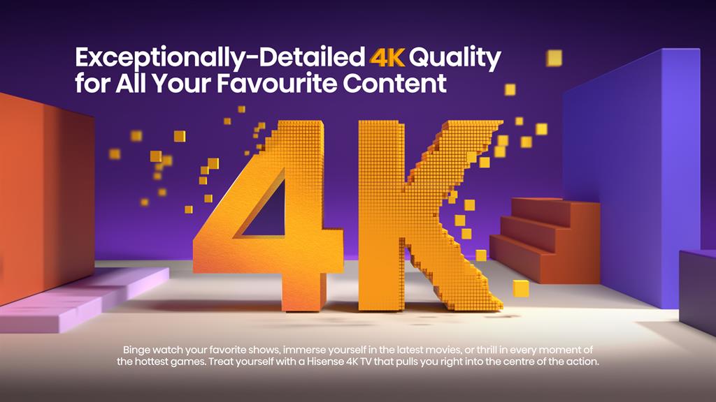 Hisense 70 inch A6K Series Direct LED UHD Smart TV - Resolution 3840 × 2160