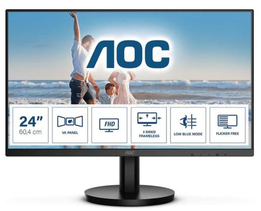 AOC 24B3HM 23.8″ FHD 75Hz VA 1080p Full HD Monitor