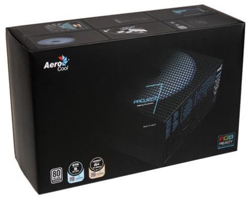 AeroCool Project 7 RGB Ready 850w 80 Plus Platinum Certified Modular Power Supply