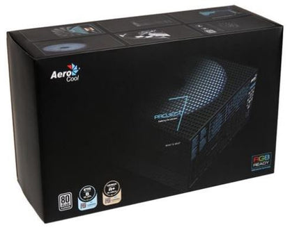 AeroCool Project 7 RGB Ready 850w 80 Plus Platinum Certified Modular Power Supply