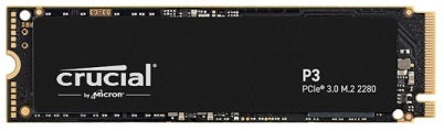 Crucial P3 500GB M.2 NVMe 3D NAND SSD