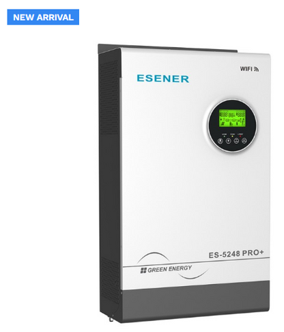 ESENER Pure Sine Wave Inverter - 48VDC / 5.2kw / 5200W - with WIFI Dongle