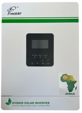 Five Star, 1.2KVA - 1KW - PWM 12V Solar Hybrid Inverter