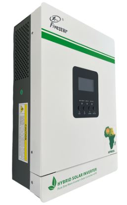 Five Star, 1.2KVA - 1KW - PWM 12V Solar Hybrid Inverter