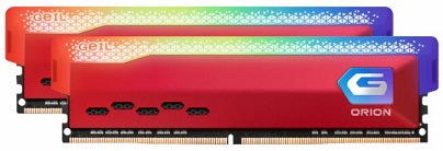 Geil Orion RGB 16GB KIT(2X8GB) 3600MHz DDR4 Desktop Gaming Memory Red - 2 PCS