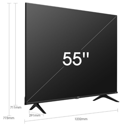 Hisense 55 inch Direct LED Backlit UHD Smart TV – Resolution 3840 × 2160