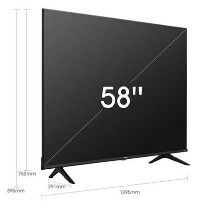 Hisense 58 inch UHD Direct LED Smart TV - Resolution 3840 × 2160