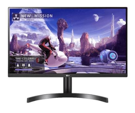 LG 27-inch 2560 x 1440p QHD 16:9 5ms 75Hz IPS LED Gaming Monitor 27QN600
