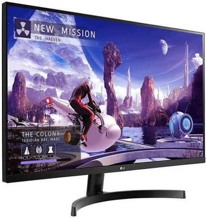LG 27-inch 2560 x 1440p QHD 16:9 5ms 75Hz IPS LED Gaming Monitor 27QN600