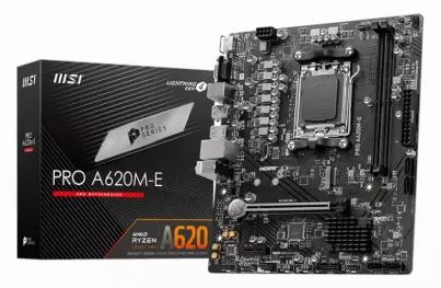 MSI A620M-E PRO AMD AM5 MATX Gaming Motherboard