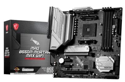 MSI B550M MORTAR MAX WIFI AMD AM4 M-ATX Gaming Motherboard