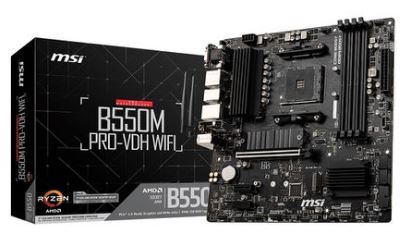MSI B550M PRO-VDH WIFI AMD AM4 MATX Gaming Motherboard