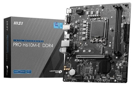 MSI H610M-E PRO Intel LGA1700 M-ATX Motherboard