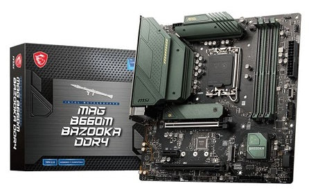 MSI MAG B660M Bazooka DDR4 Intel LGA1700 mATX Gaming Motherboard