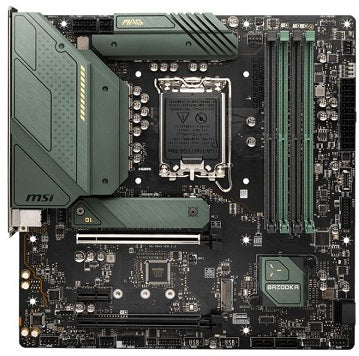 MSI MAG B660M Bazooka DDR4 Intel LGA1700 mATX Gaming Motherboard