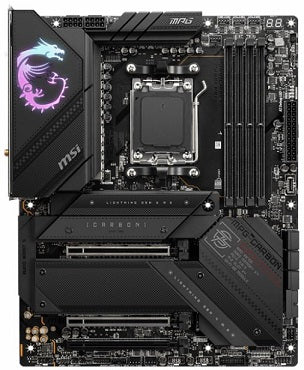MSI MPG X670E Carbon Wifi AMD AM5 ATX Gaming Motherboard