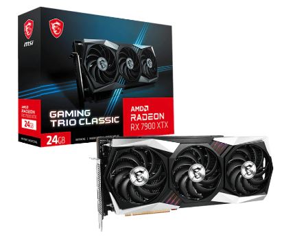 MSI Radeon RX 7900 XTX Gaming Trio Classic  24G GDDR6 384-BIT Graphics Card