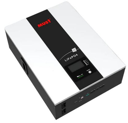 Must LP16-48100 (51.2v/100 ah) 5.12kwh wall mounted lithium battery (life04 battery)