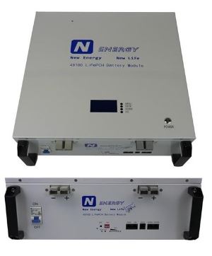 N-Energy 4.8KWH 100AH 48V WALL MOUNT LITHUIM ION BATTERY MODULE