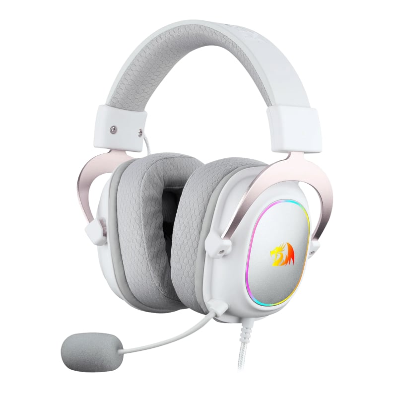 Redragon H510 ZEUS X RGB 7.1 Wired Gaming Headset - White