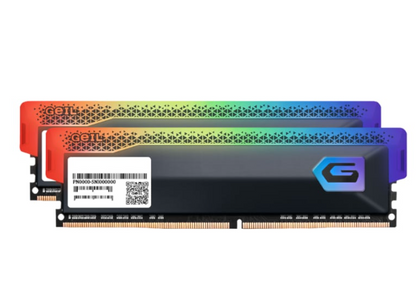 Geil Orion RGB 16GB KIT(2X8GB) 3600MHz DDR4 Desktop Gaming Memory – Grey