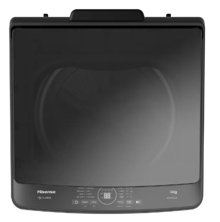 Hisense 14Kg Premium Black Top Loader