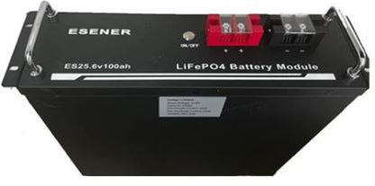 Solarix Esener 2.56 kWh 25.6V 100 Ah Lithium Iron Phosphate Battery Module