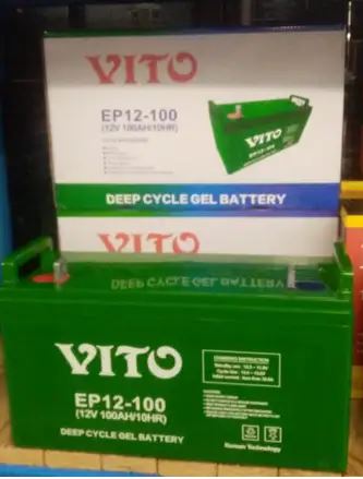 Vito 12V Deep Cycle Gel battery 100AH
